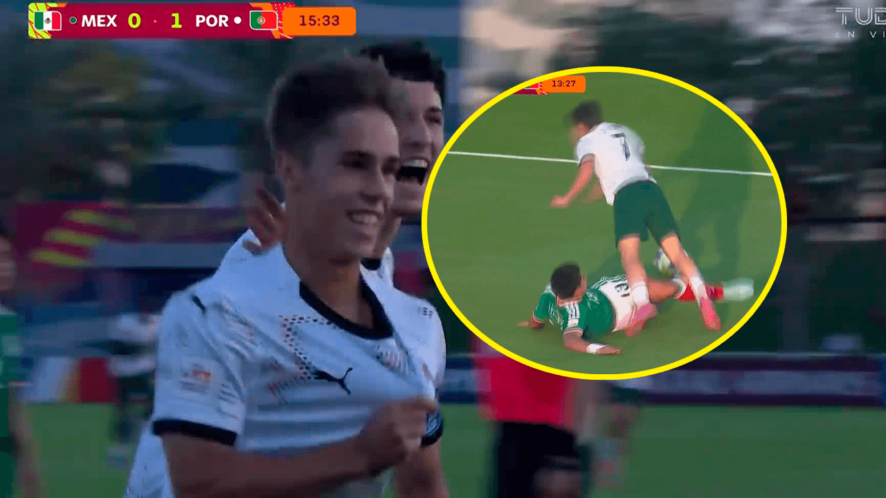 ¡México le 'regala' el primer gol a Portugal increíble!