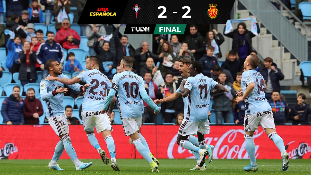 En duelo de sotaneros, Mallorca y Celta de Vigo empatan