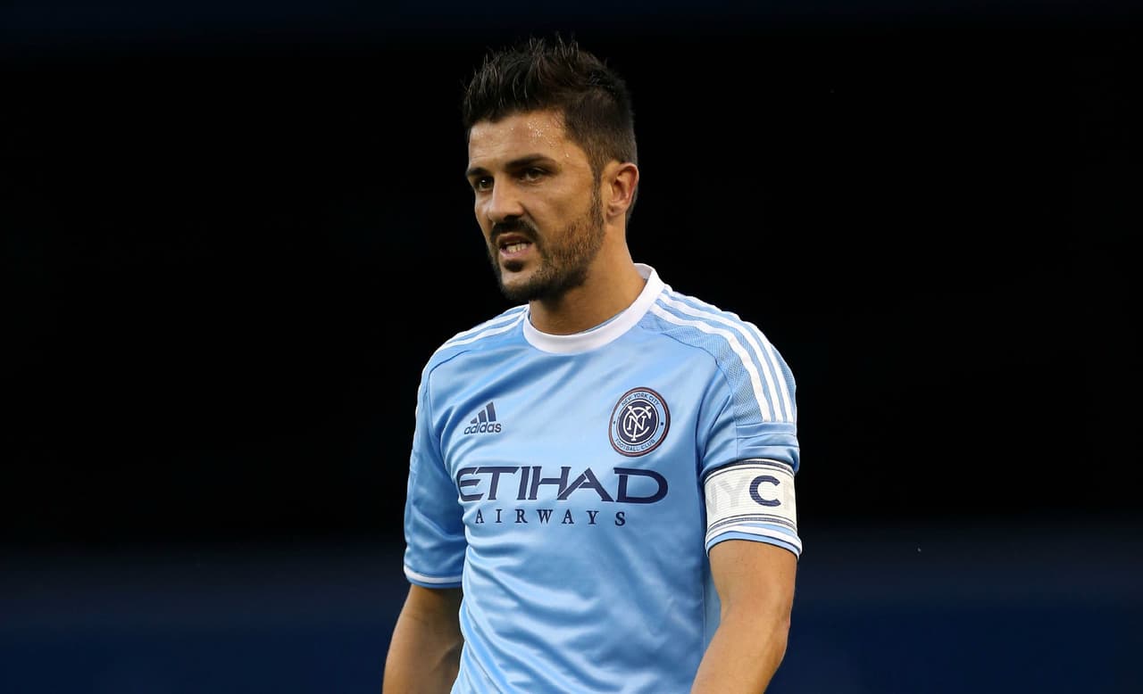 David Villa reacciona frustrado, New York City FC