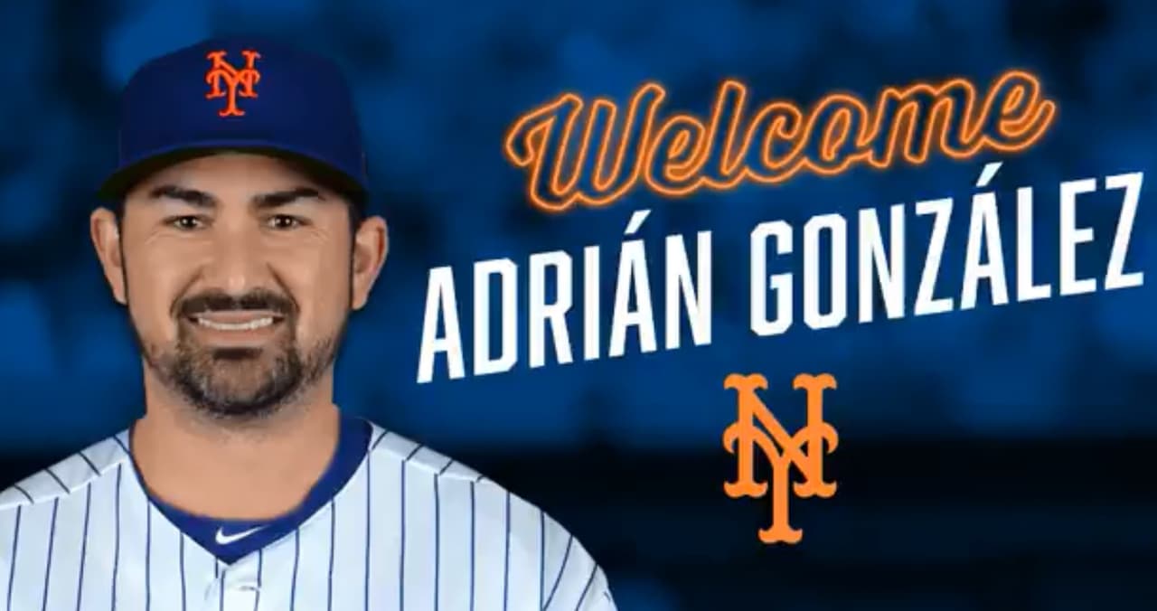Adrián González jugará la próxima temporada con los Mets