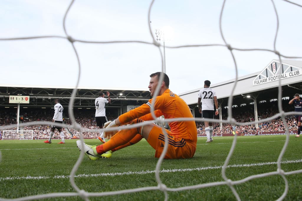 El arquero Marcus Bettinelli fue la gran víctima de un Arsenal inspirado, que ahora está en el curto puesto de la Premier League, mientras Fulham quedó de 17, a un lugar del descenso.