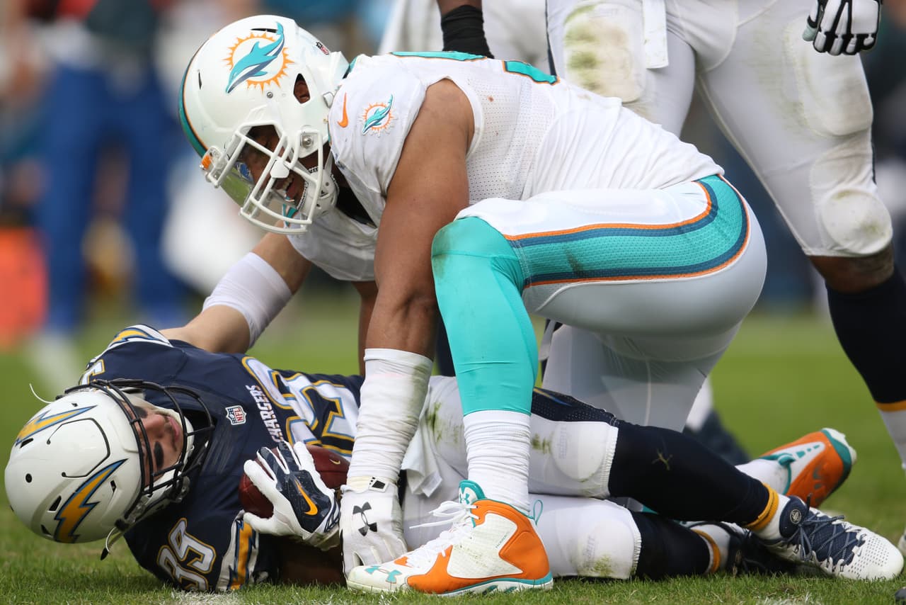 Te presentamos imágenes exclusivas del posible último partido de la NFL en San Diego en el que los Chargers derrotaron a los Miami Dolphins.