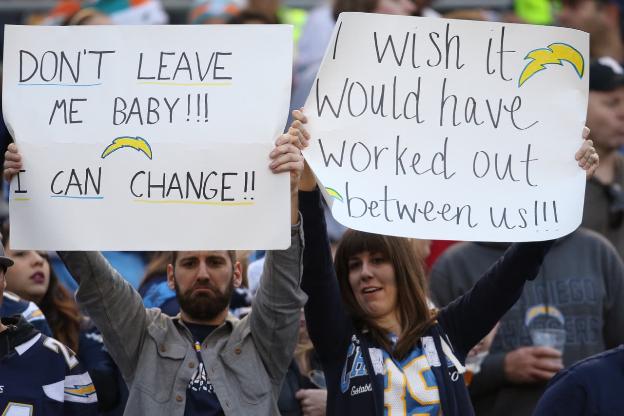 Te presentamos imágenes exclusivas del posible último partido de la NFL en San Diego en el que los Chargers derrotaron a los Miami Dolphins.