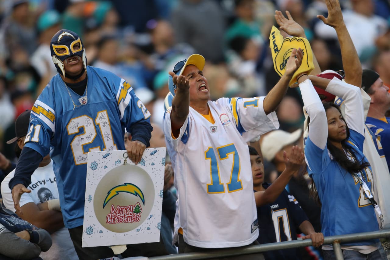 Te presentamos imágenes exclusivas del posible último partido de la NFL en San Diego en el que los Chargers derrotaron a los Miami Dolphins.