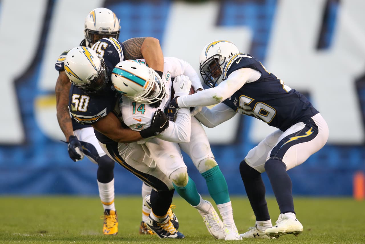 Te presentamos imágenes exclusivas del posible último partido de la NFL en San Diego en el que los Chargers derrotaron a los Miami Dolphins.