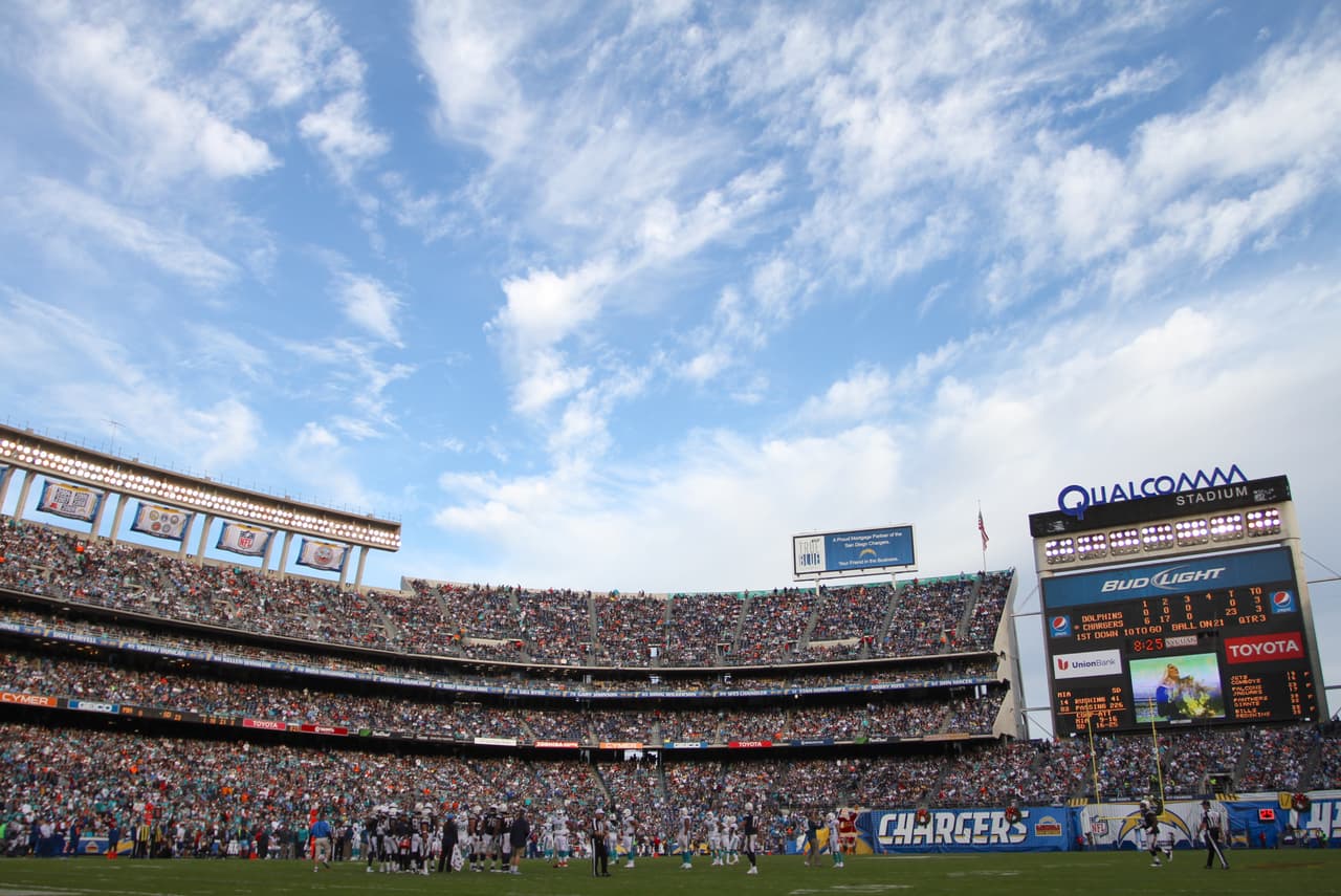 Te presentamos imágenes exclusivas del posible último partido de la NFL en San Diego en el que los Chargers derrotaron a los Miami Dolphins.
