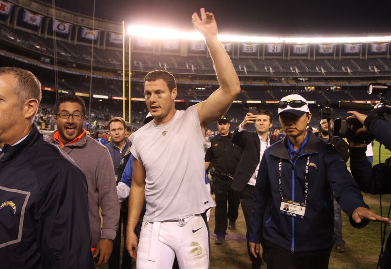 Te presentamos imágenes exclusivas del posible último partido de la NFL en San Diego en el que los Chargers derrotaron a los Miami Dolphins.