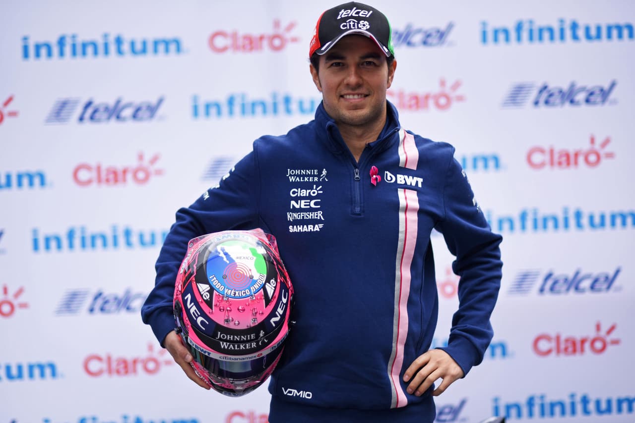 'Checo' Pérez: "El 2018 será año clave para mí y para Force India"