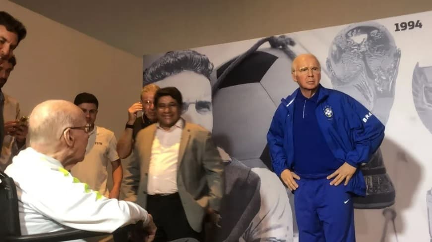 Inmortalizan a Zagallo en el Museo de la Selección Brasileña