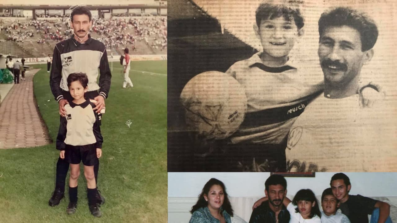 Pablo Larios arropó al hijo de su esposa como si fuera uno más.