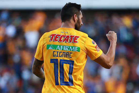 LO MEJOR: André Pierre-Gignac llegó a 90 goles en el fútbol mexicano con su doblete ante Tigres y ahora está a 13 goles de ser el máximo goleador en la historia del equipo.