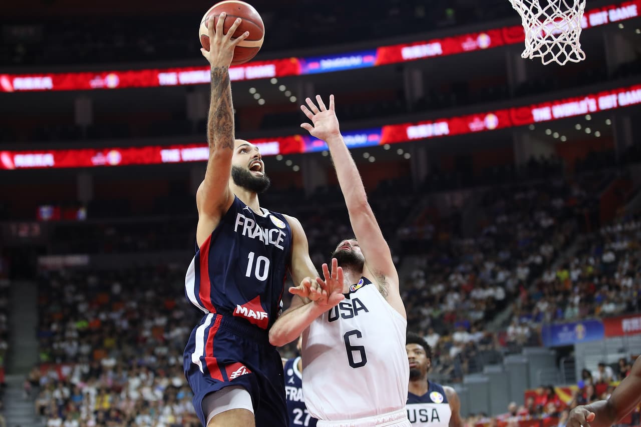 La selección de basketball de Estados Unidos pierde su invicto de 48 victorias consecutivas en el mundial de Baloncesto 2019 frente a Francia.