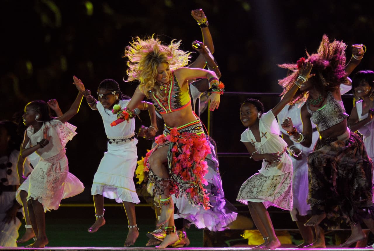 Shakira fue la encargada de interpretar la canción del Mundial de Sudáfrica 2010, luego de su éxitoen 2006. Fue así como con Waka Waka se robó el show.