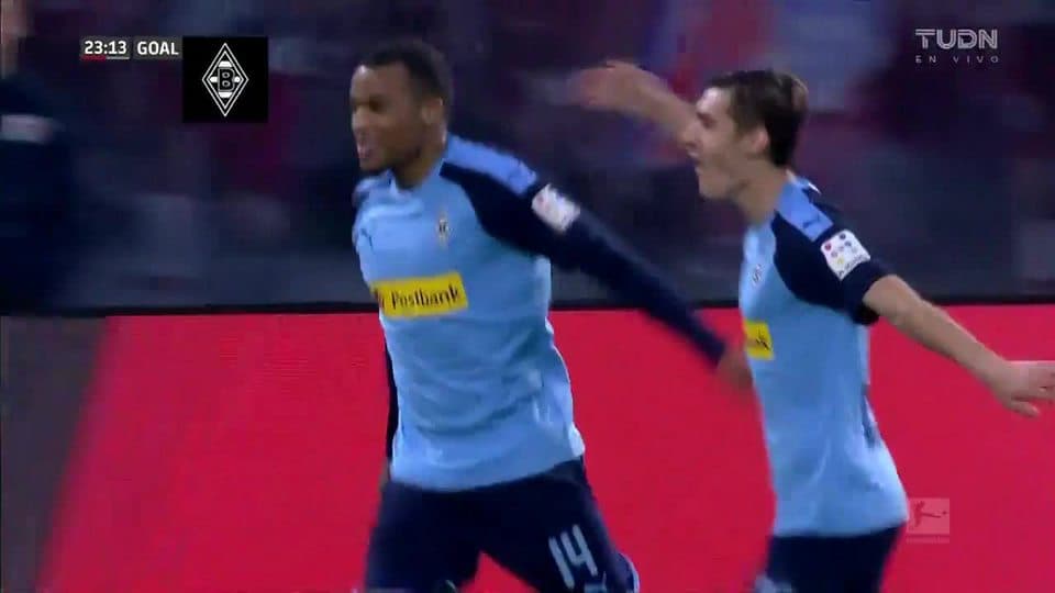 ¡GOOOL! Alassane Pléa anota para Borussia Mönchengladbach