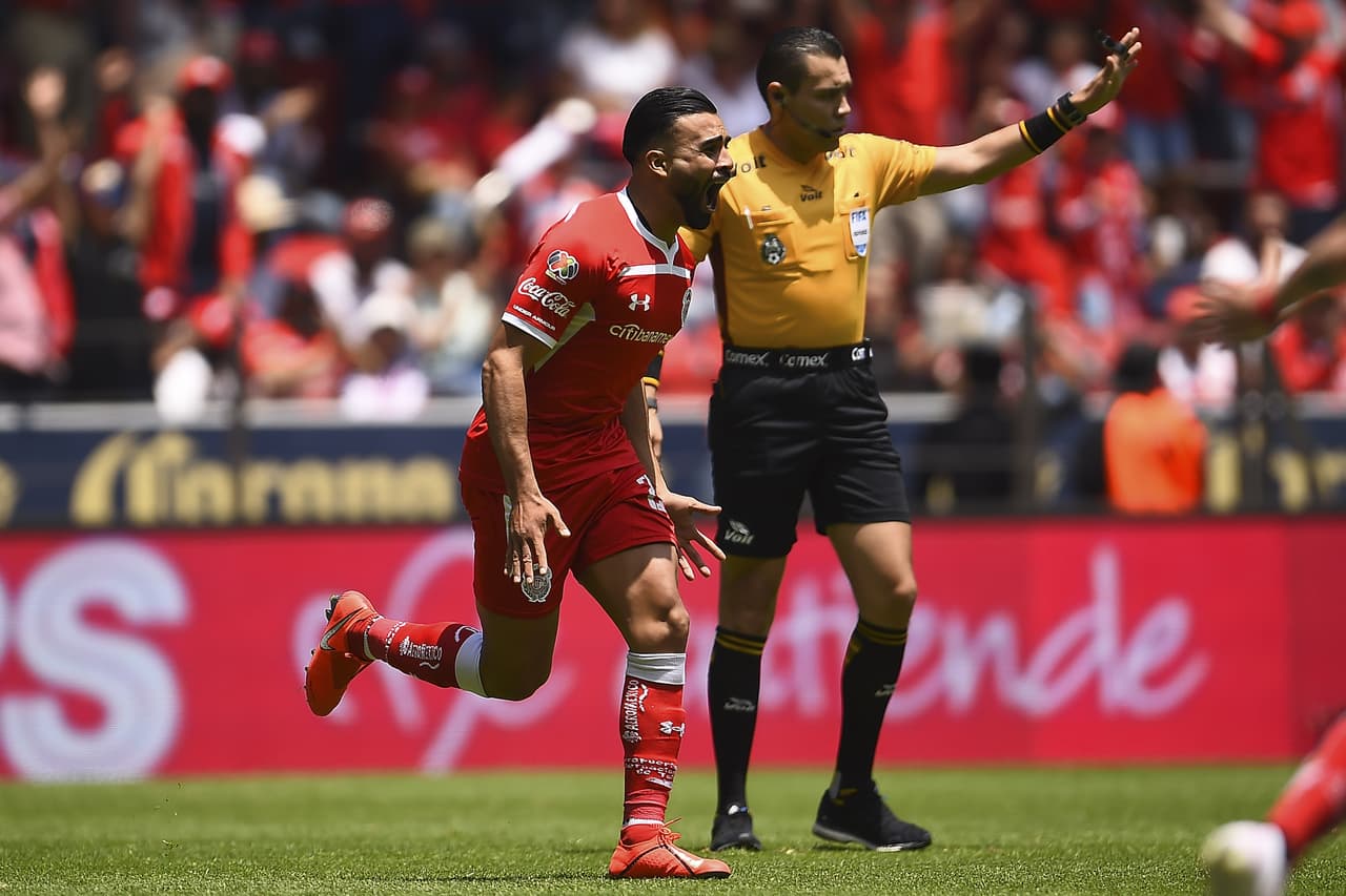 La sentencia llegó al minuto 28 del segundo tiempo con el gol de Alexis Canelo para el 4-1 de Toluca.