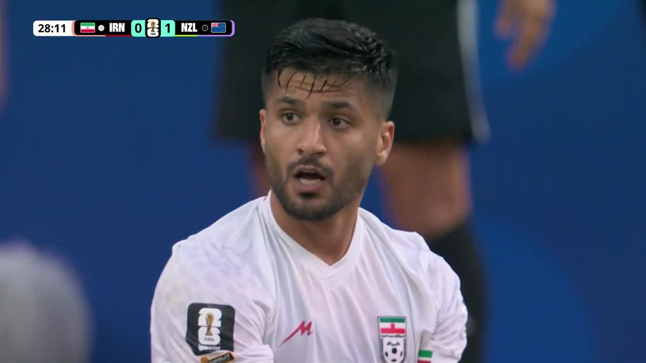 ¡Increíble! Ghoddos falla sin portero e Irán se pierde un golazo