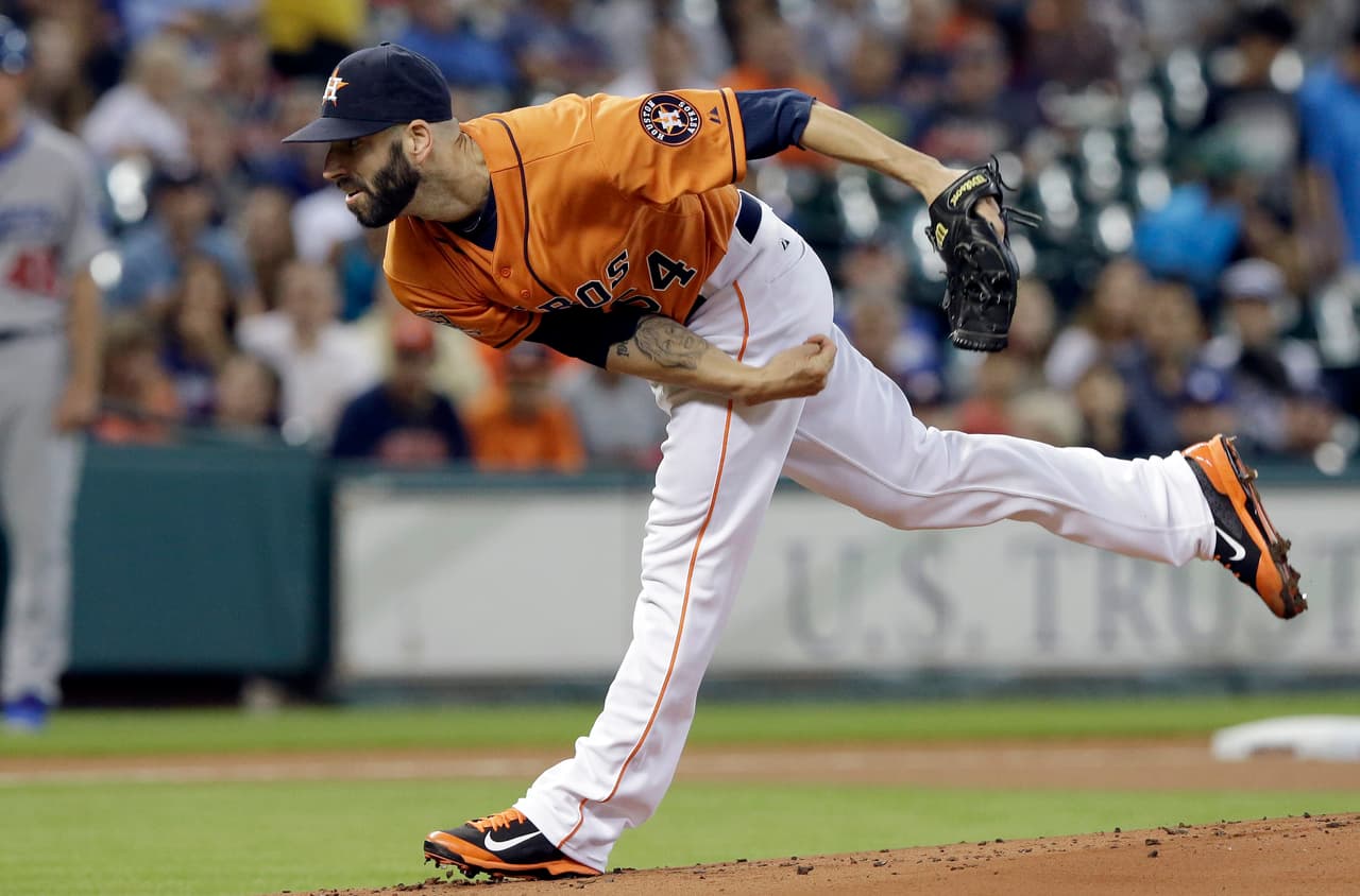 Mike Fiers lanzó un sin hit con Astros ante Dodgers
