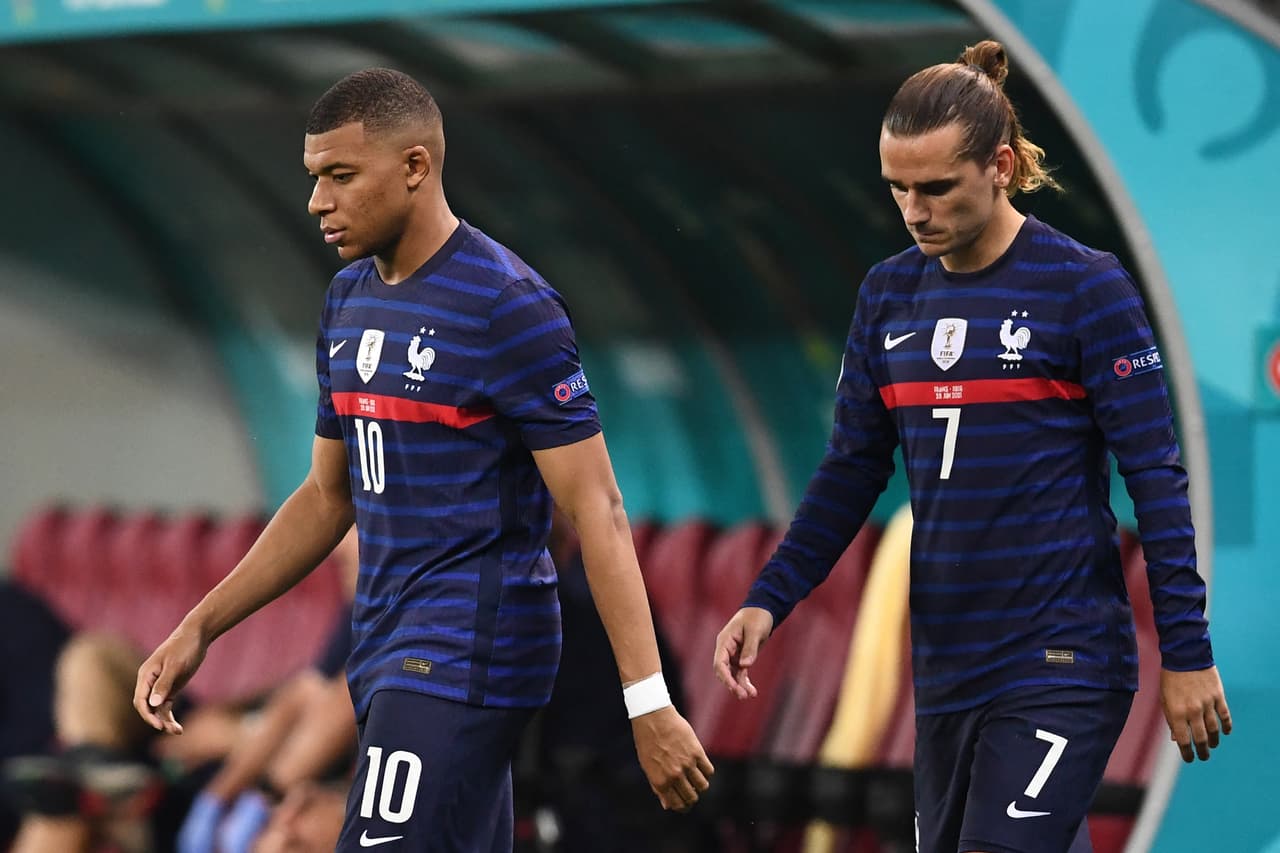 Hubo pleito en Francia entre Mbappé y Griezmann por culpa de Benzema