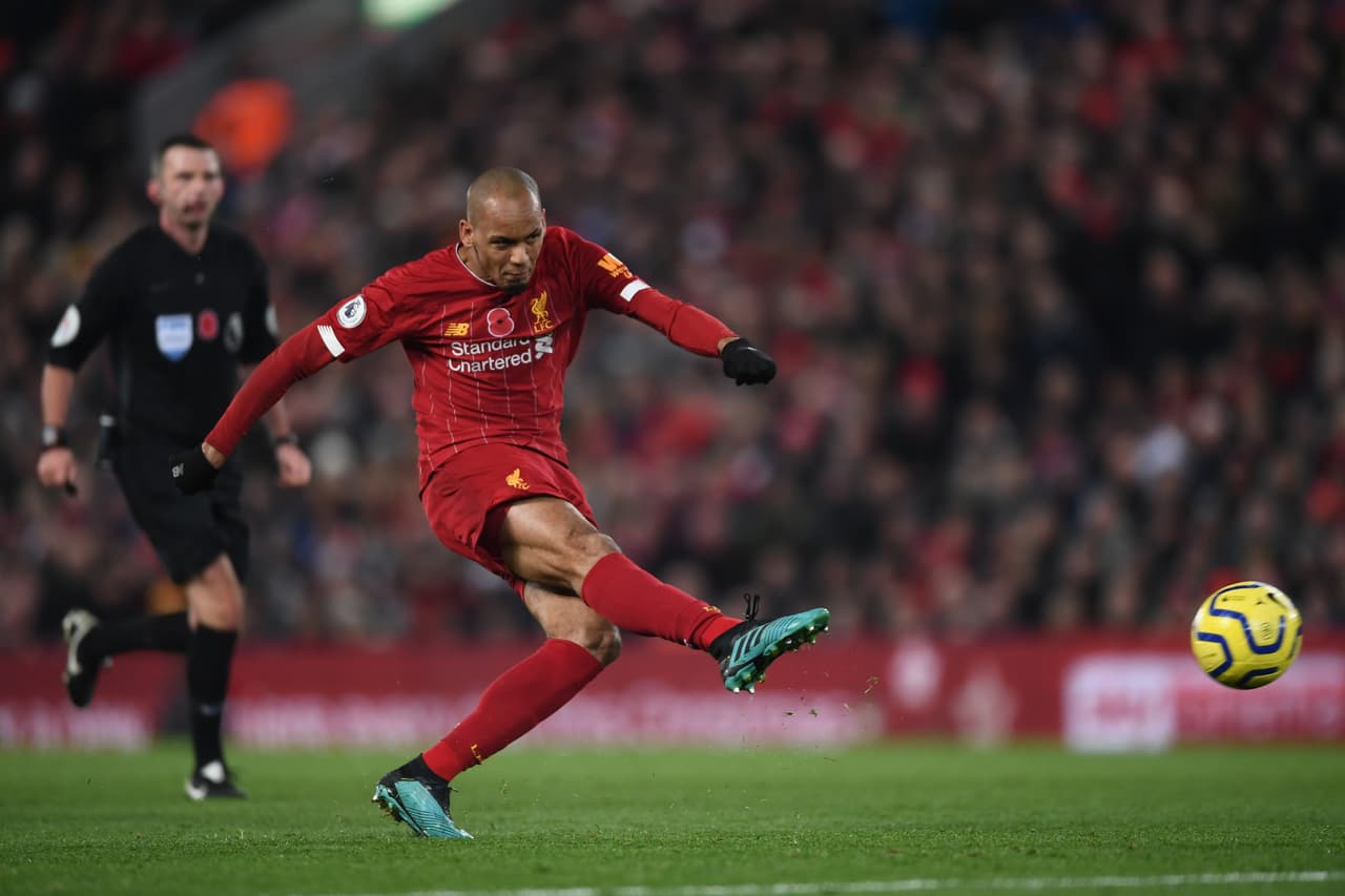 Fabinho conquistó la Ligue 1 con Mónaco en 2017 y desde 2018 juega para Liverpool.