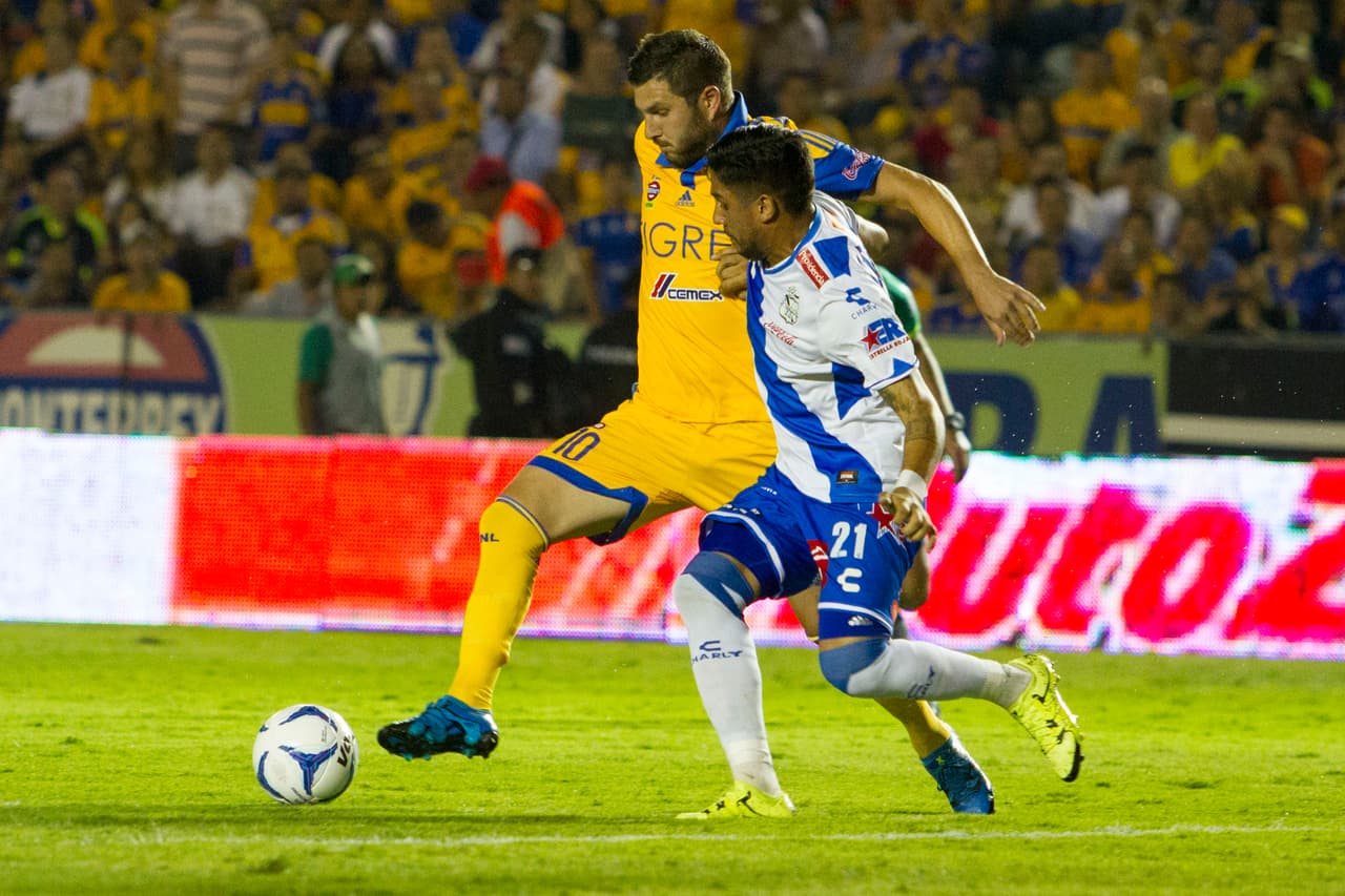 Tigres 0-1 Puebla: La 'Franja' le propina su segunda derrota consecutiva a Tigres
