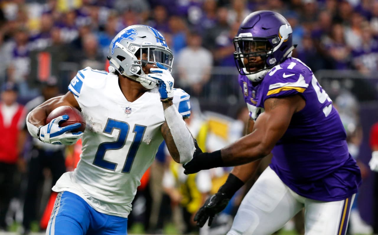Minnesota se lleva al RB Ameer Abdullah ex Detroit