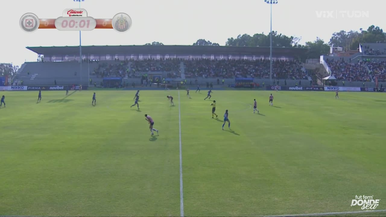 ¡En vivo! Cruz Azul vs Chivas Liga MX Femenil