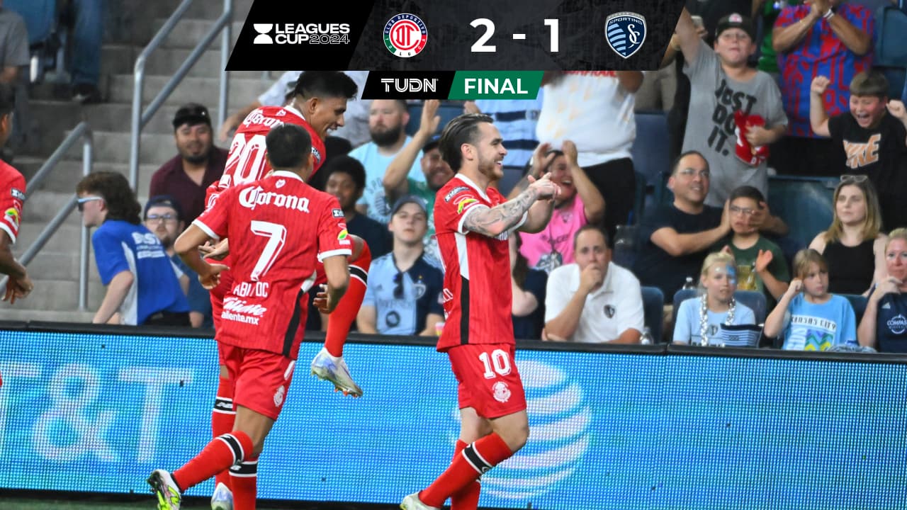 Toluca vence a Sporting Kansas City y avanza líder en Leagues Cup 2024