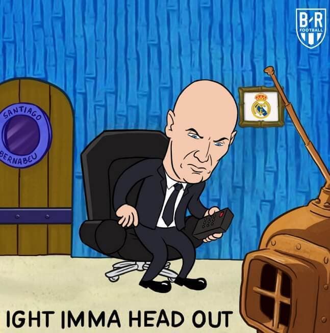 Los memes haciendo leña del árbol caído (Real Madrid).