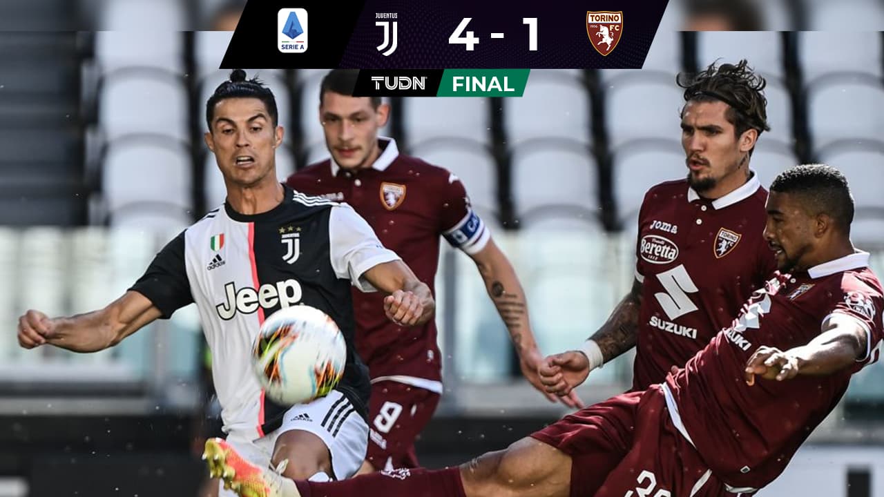 La ‘Juve’ se lleva con tranquilidad el derbi ante el Torino