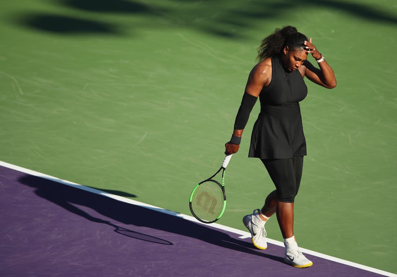 Williams ahora se encuentra en la posición 491 del ránking WTA tras más de un año lejos de las pistas por su maternidad.