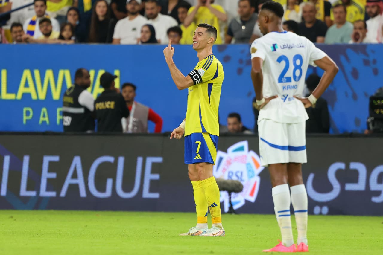 Cristiano Ronaldo protagoniza bronca en empate entre Al Nassr vs. Al Hilal