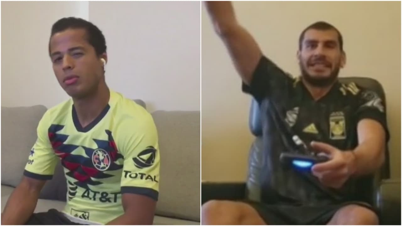 Entrada triunfal de Nahuel previo a su debut en la eLiga MX