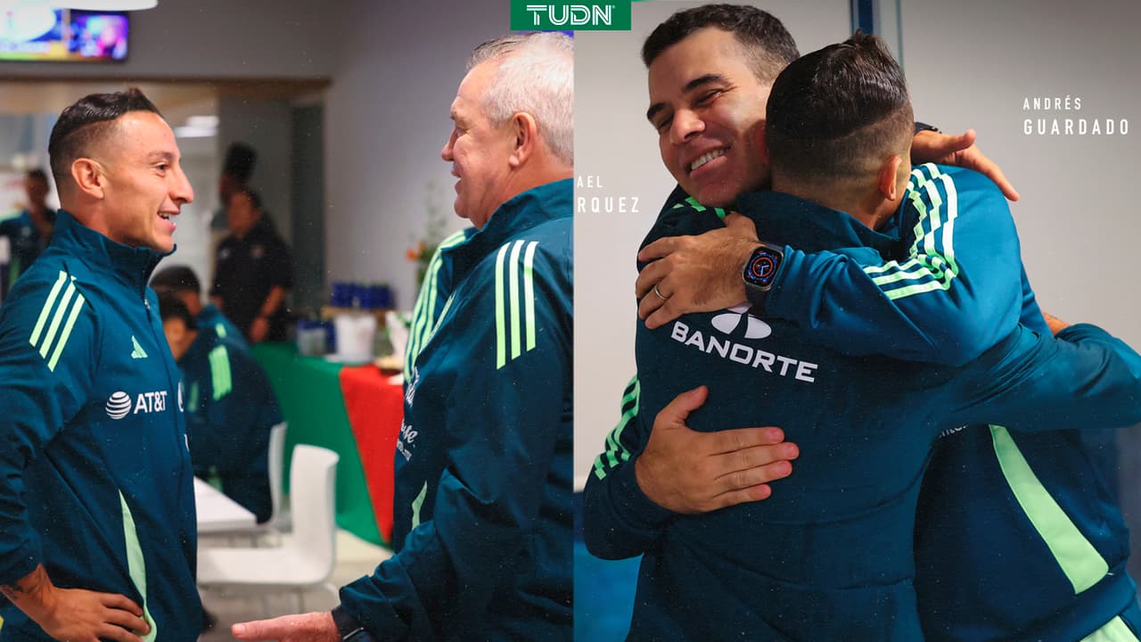 El Tri inicia concentración con reencuentro de Guardado con Aguirre y Rafa