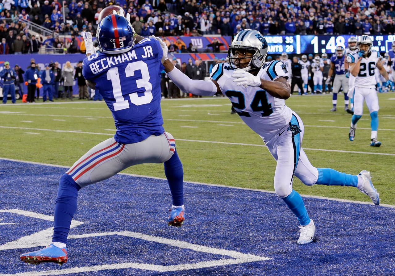 WR Odell Beckham Jr. - New York Giants. Segundo año consecutivo al Pro Bowl.