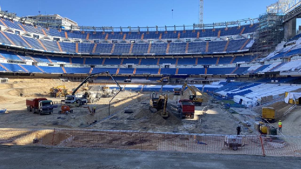 Así van las obras de remodelación del Bernabéu | El mítico estado del Real Madrid se está renovando y estas son las últimas imágenes del proceso.