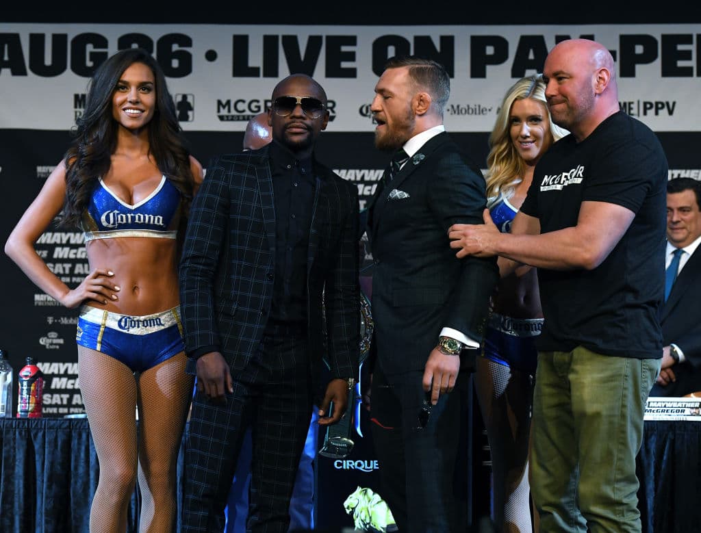 El dueño de UFC fue uno de los que promovió el combate entre Conor McGregor y Floyd Mayweather en agosto de 2017 en un ring de boxeo.