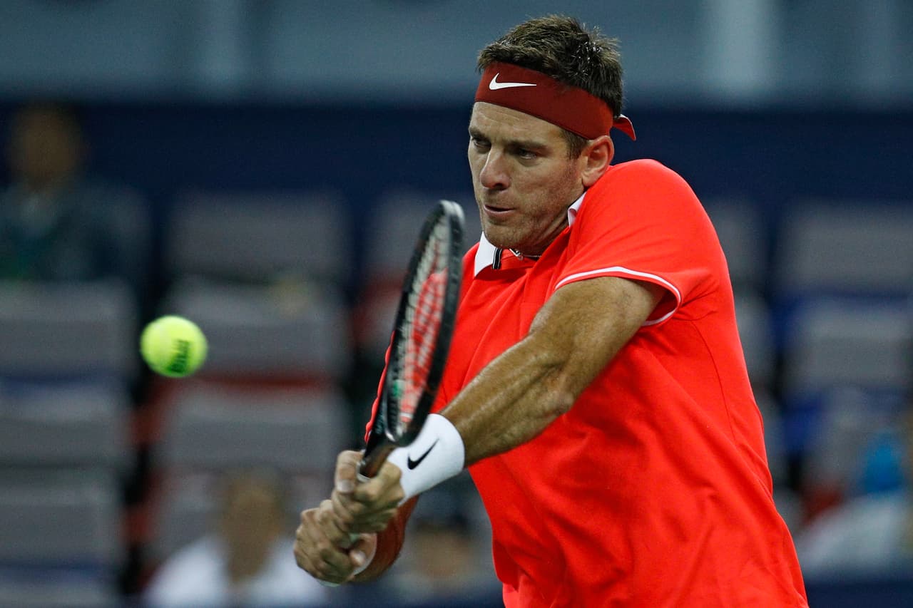 Juan Martín procura scara todo el estrés que causa el tenis por medio de el yoga.