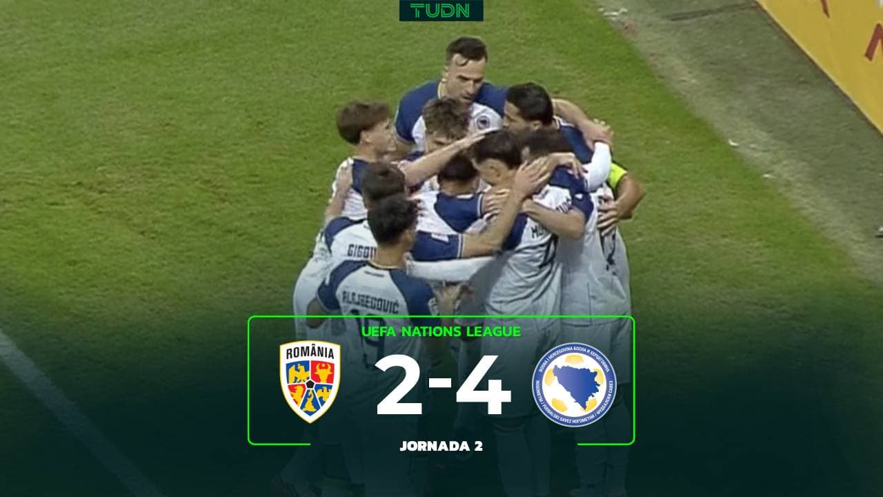 Resumen | Rumania vs. Bosnia y Herzegovina: Excelso triunfo por goleada