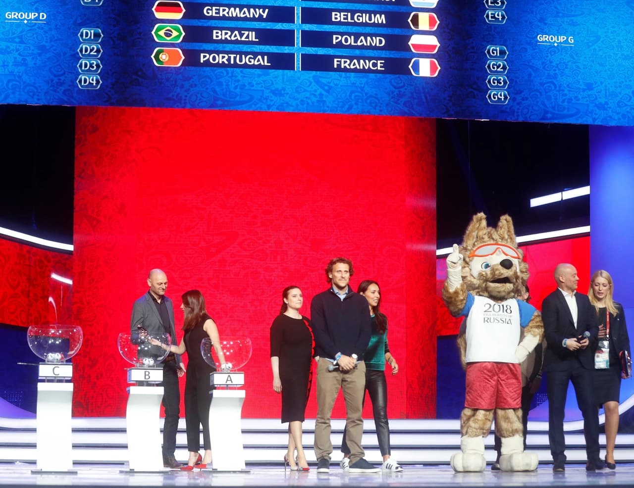 Diego Forlán, que estará como presentador, recordó que en Brasil 2014 Uruguay fue al mismo grupo que Inglaterra, Italia y Costa Rica, y uruguayos y costarricenses se clasificaron a octavos de final.