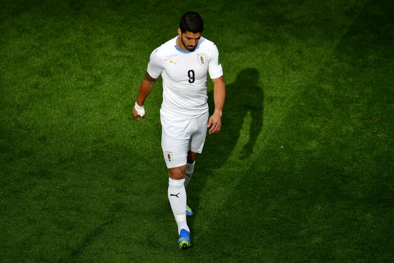 Los uruguayos parecían resignarse a la igualdad en un partido con pocas oportunidades de gol a favor.