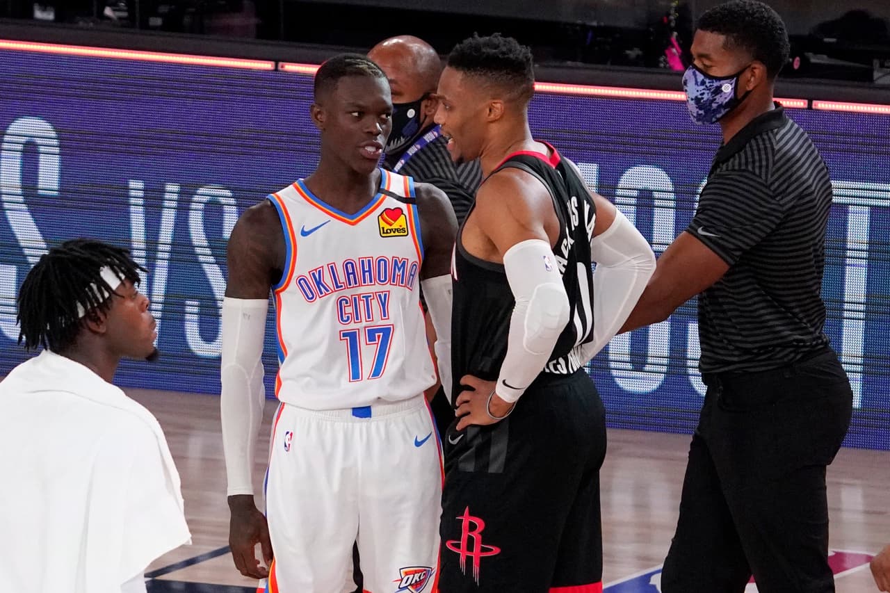 Oklahoma City pelea hasta el último segundo, pero no es suficiente y se despiden de los Playoffs al caer 102-104 frente a los Houston Rockets.