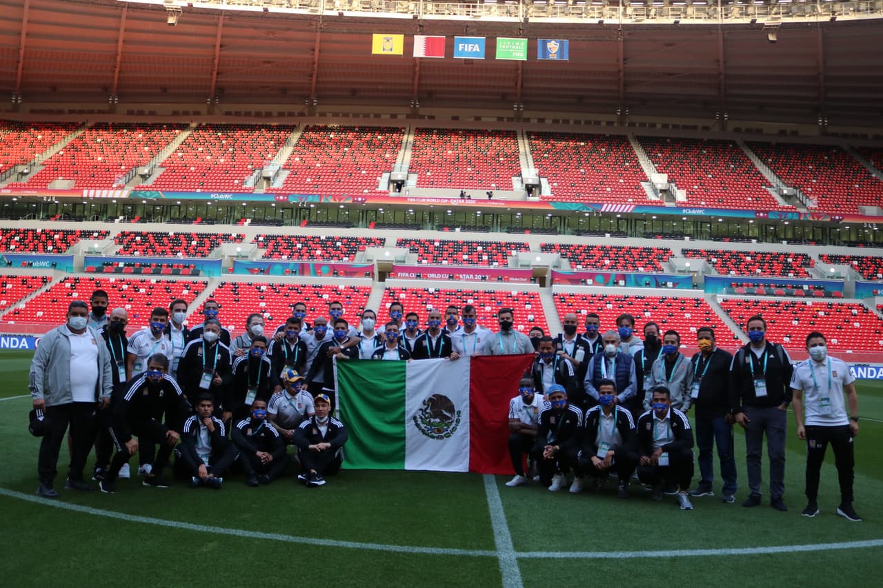 El conjunto felino, representante de la Concacaf, lució relajado y en forma para medirse al Ulsan Hyundai en el Al Rayyan Stadium. El timonel de la UANL confía en que Gignac pueda jugar, mientras que Carlos González aún está en duda por lesión.