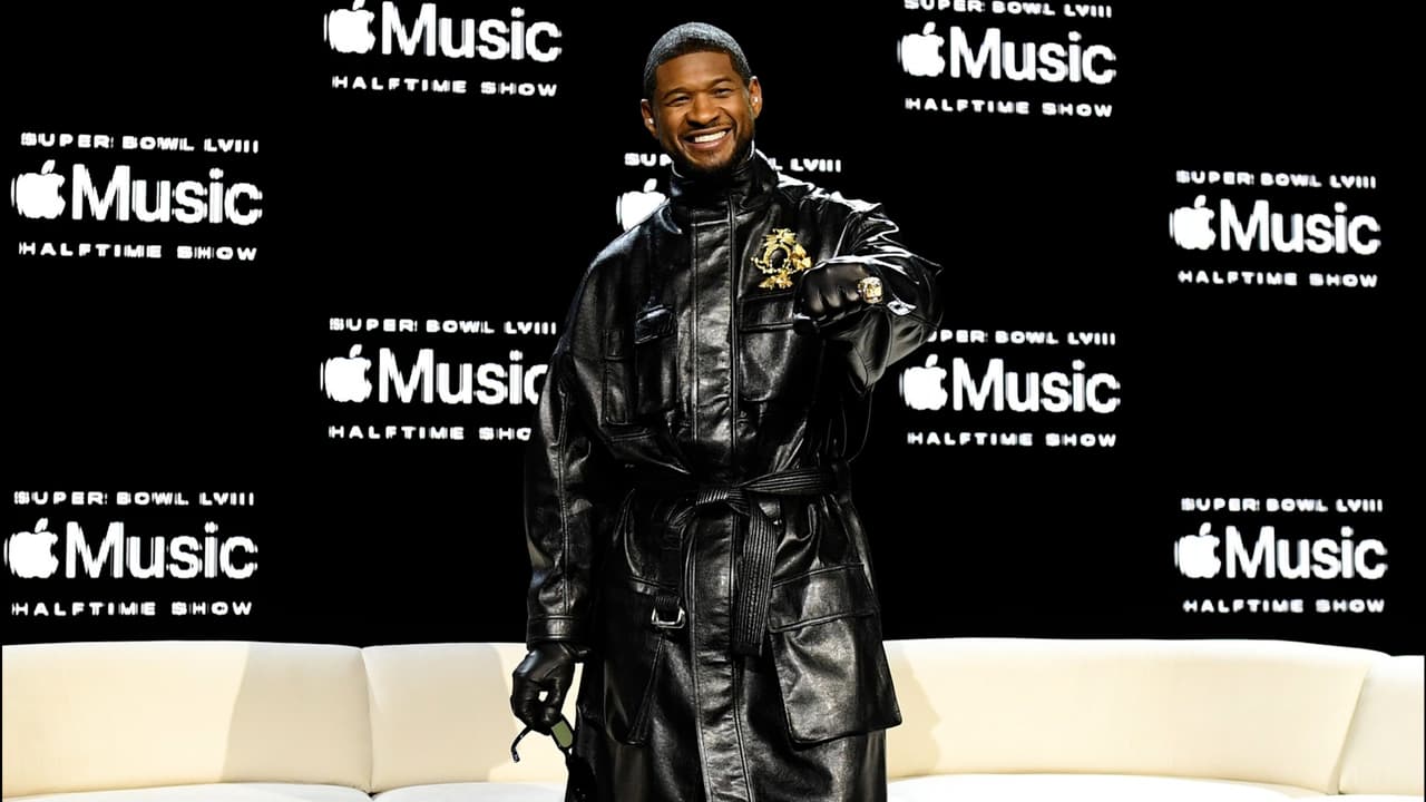 Usher deja entrever que tendrá invitados en el show de medio de Super Bowl LVIII