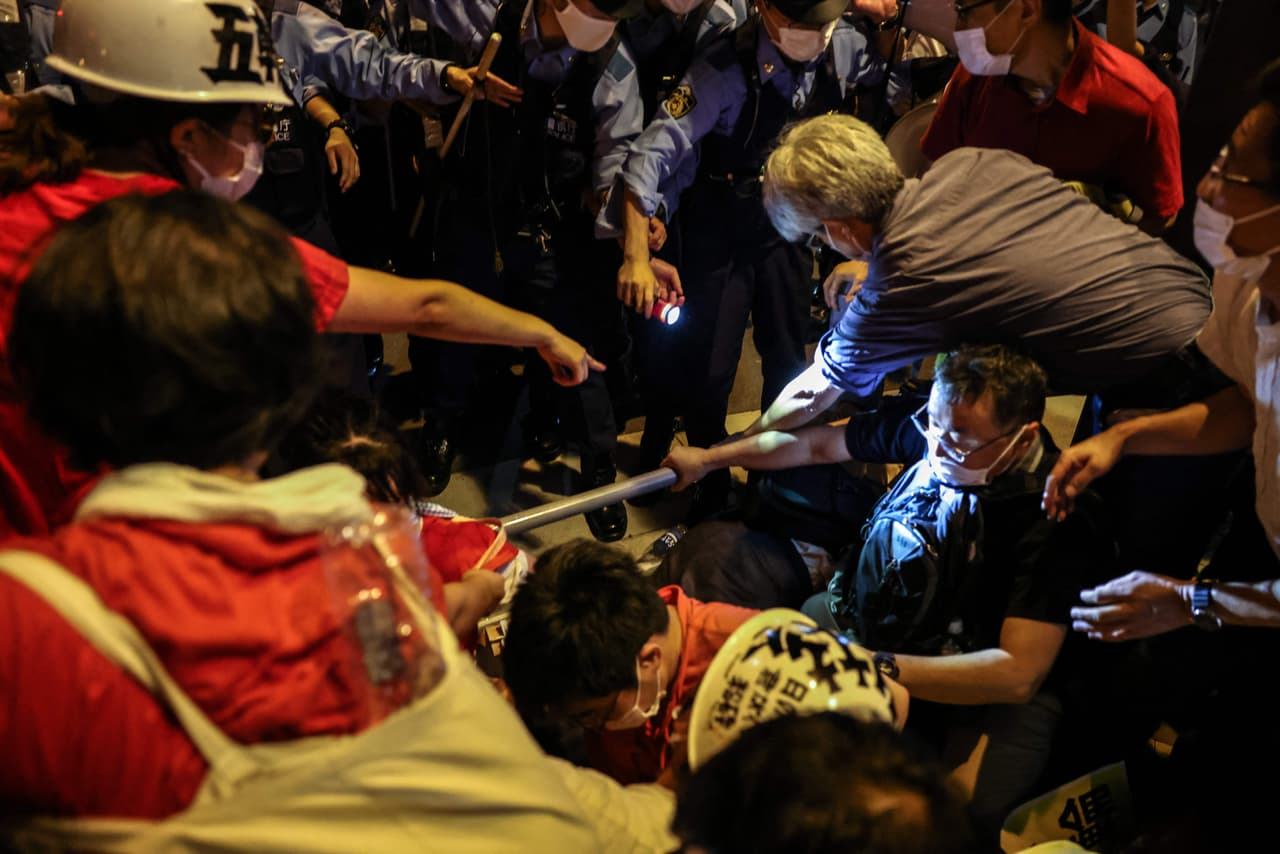 Protestan en inauguración de Juegos Olímpicos de Tokyo 2020