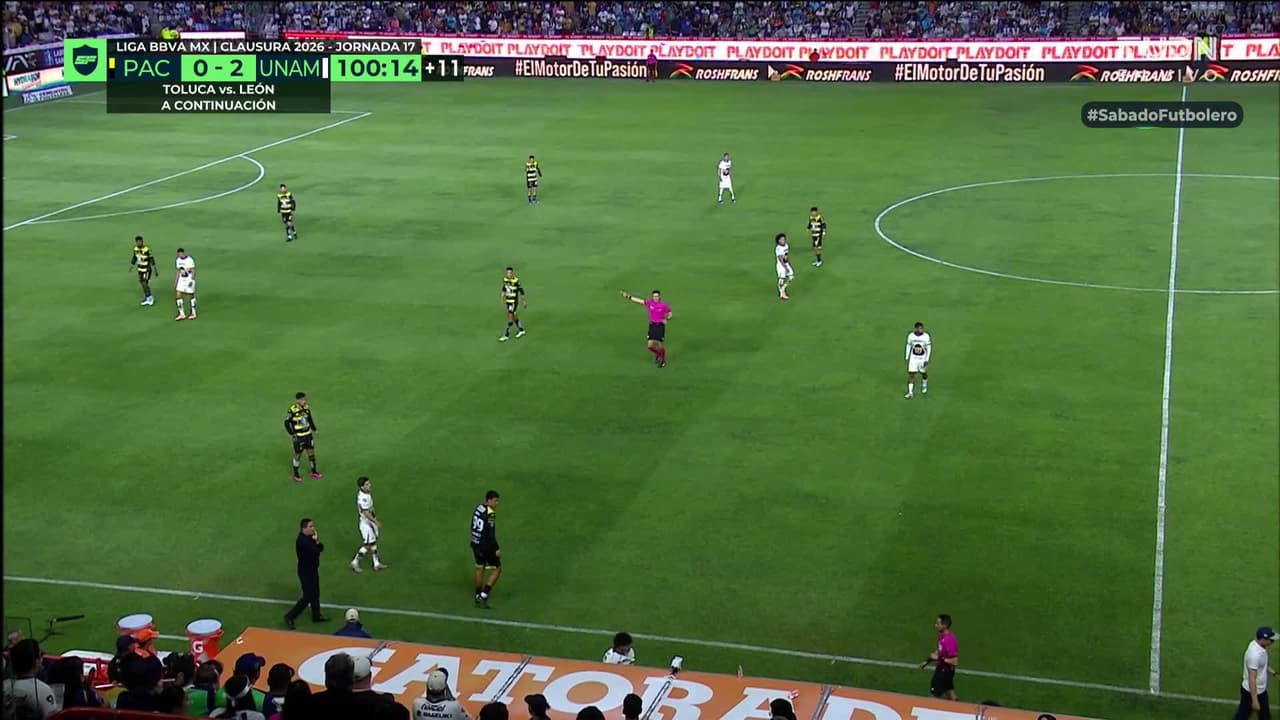 ¡GOL!  anota para Toluca. Sebastián Córdova