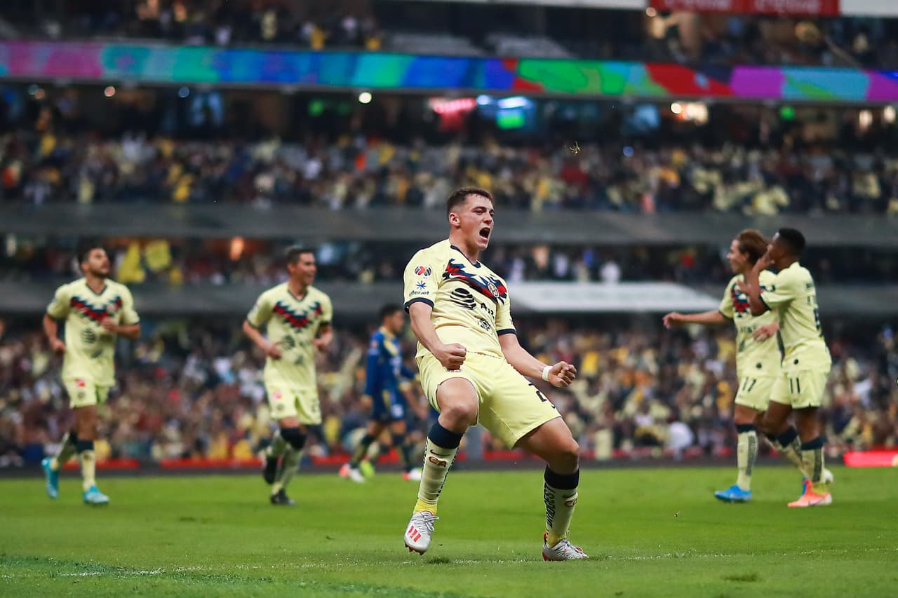 Con América ha marcado en cuatro ocasiones y ha jugado 391 minutos en partidos de la Liga MX.