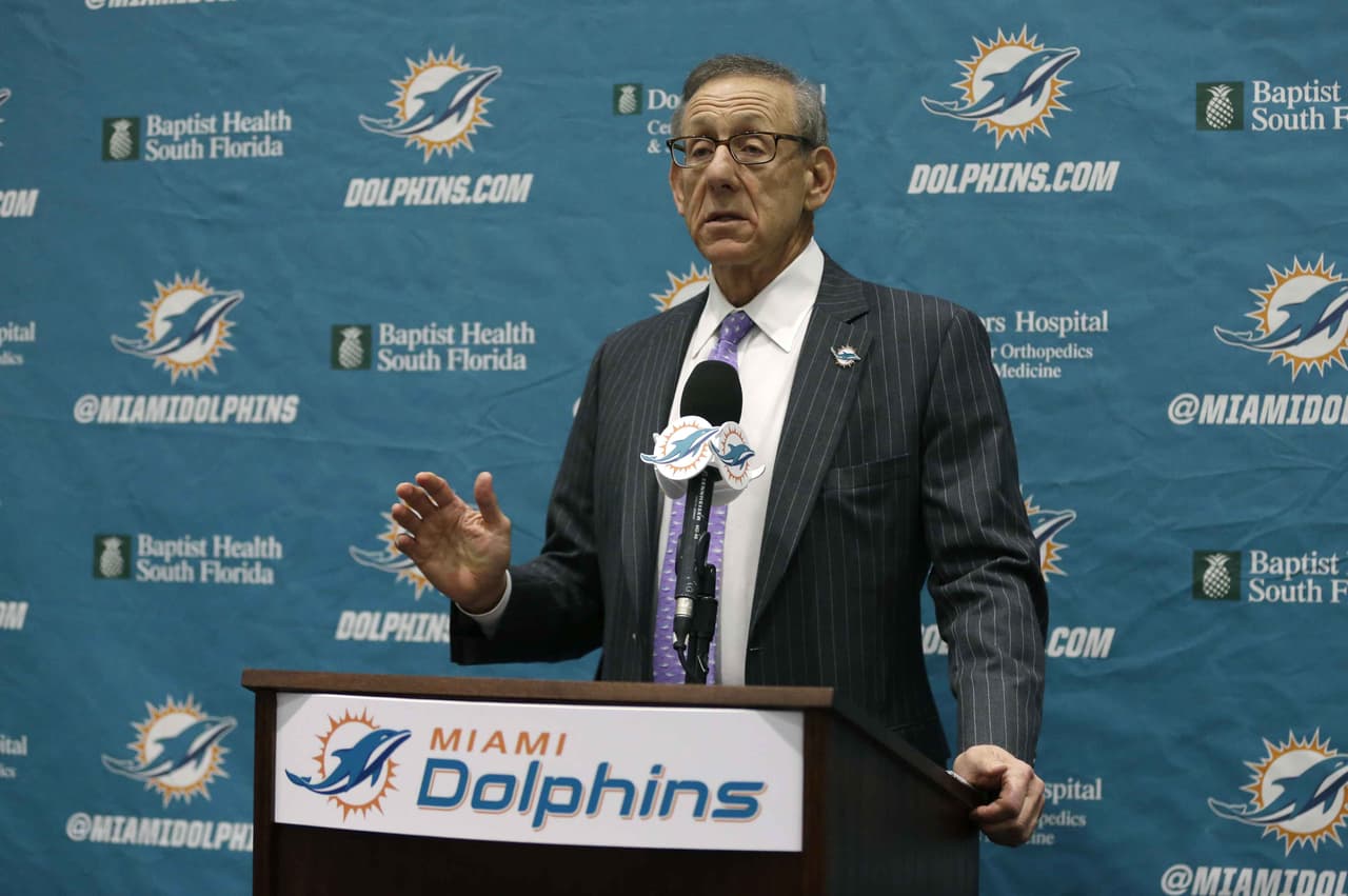 El dueño de los Dolphins, Stephen Ross, ansioso por llegar a los playoffs