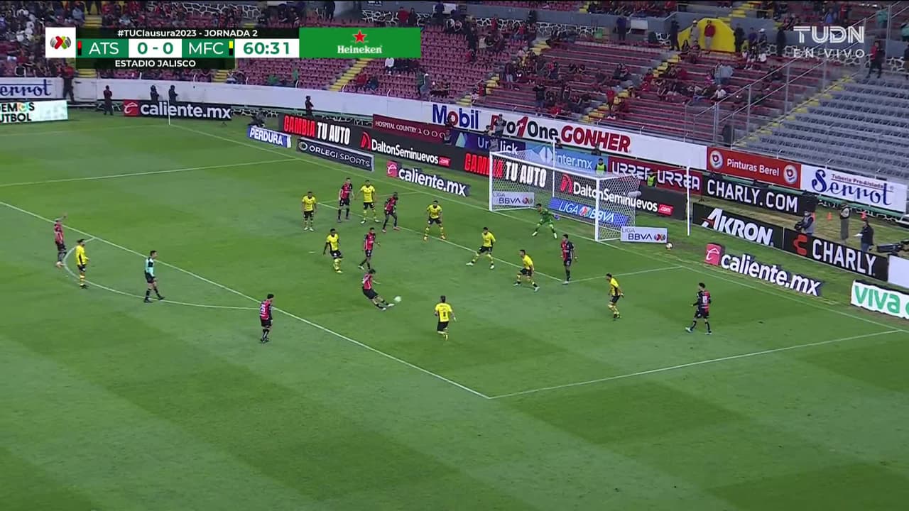 ¡GOOOL! Julio Furch anota para Atlas.