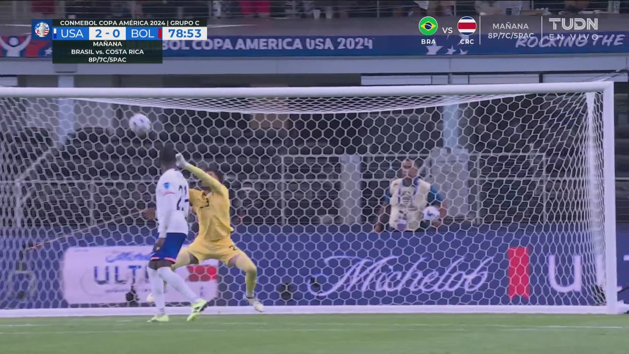 ¡Viscarra nulifica el tercero de Estados Unidos!