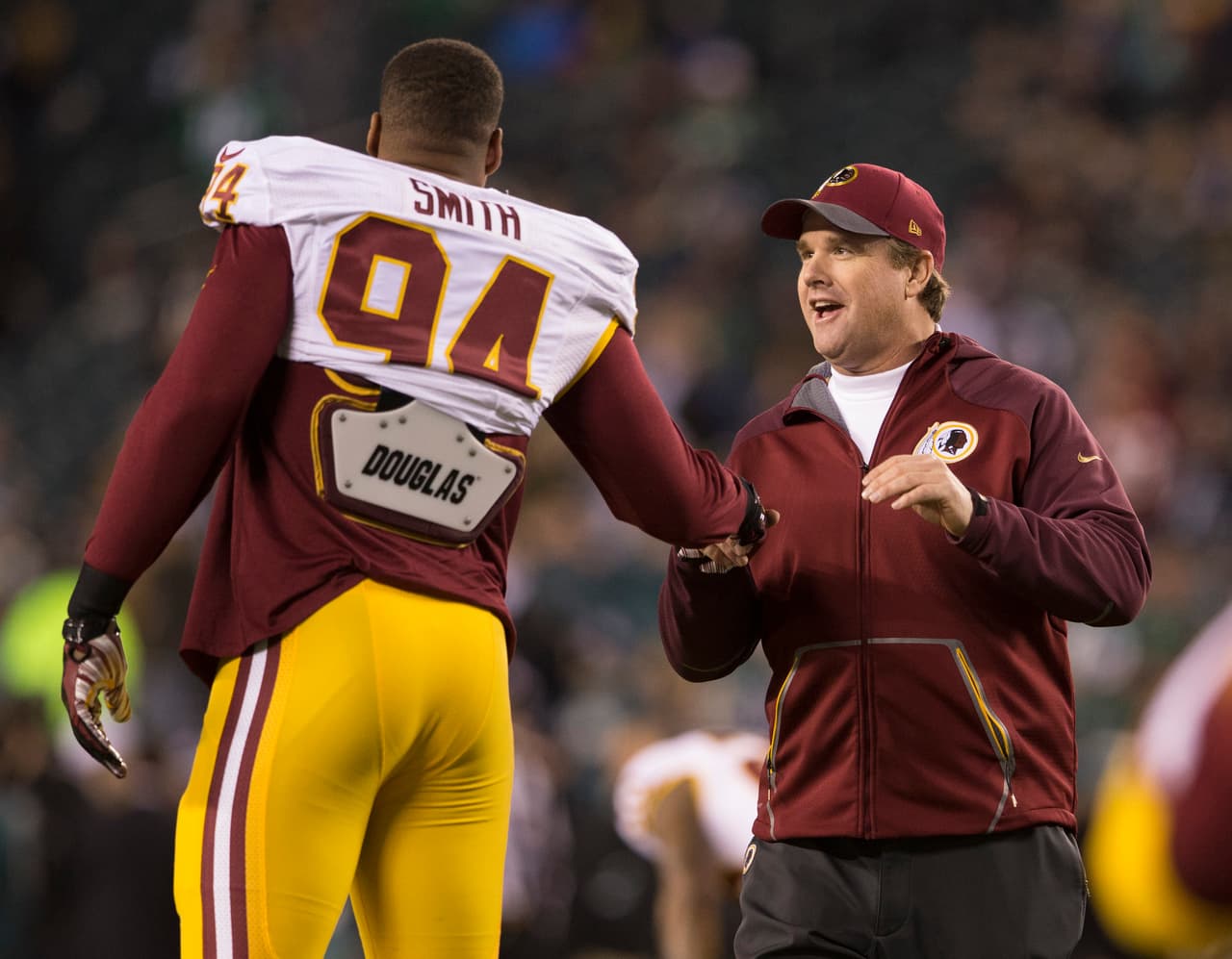 Gruden, antes de ser head coach de los Washington Redskins, fue coordinador ofensivo de los Cincinnati Bengals.
